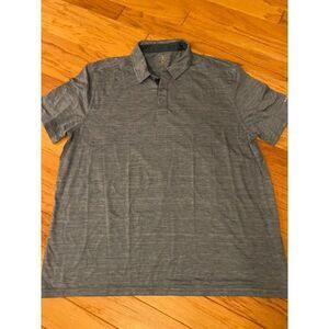 G.H. Bass & Co., men's blue collared short sleeve polo shirt size XL